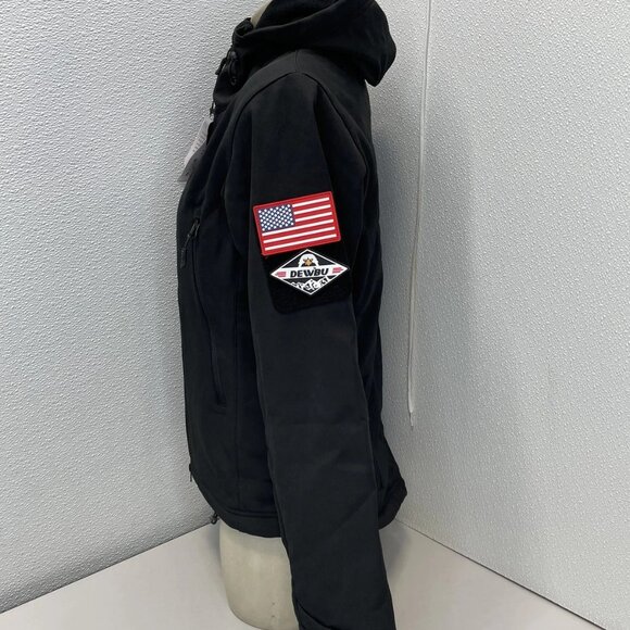 Dewbu Women’s Softshell Heated Jacket – Black - Picture 3 of 9